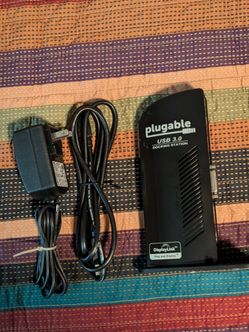 Plugable Universal Dual Monitor Docking Station - UD-3900