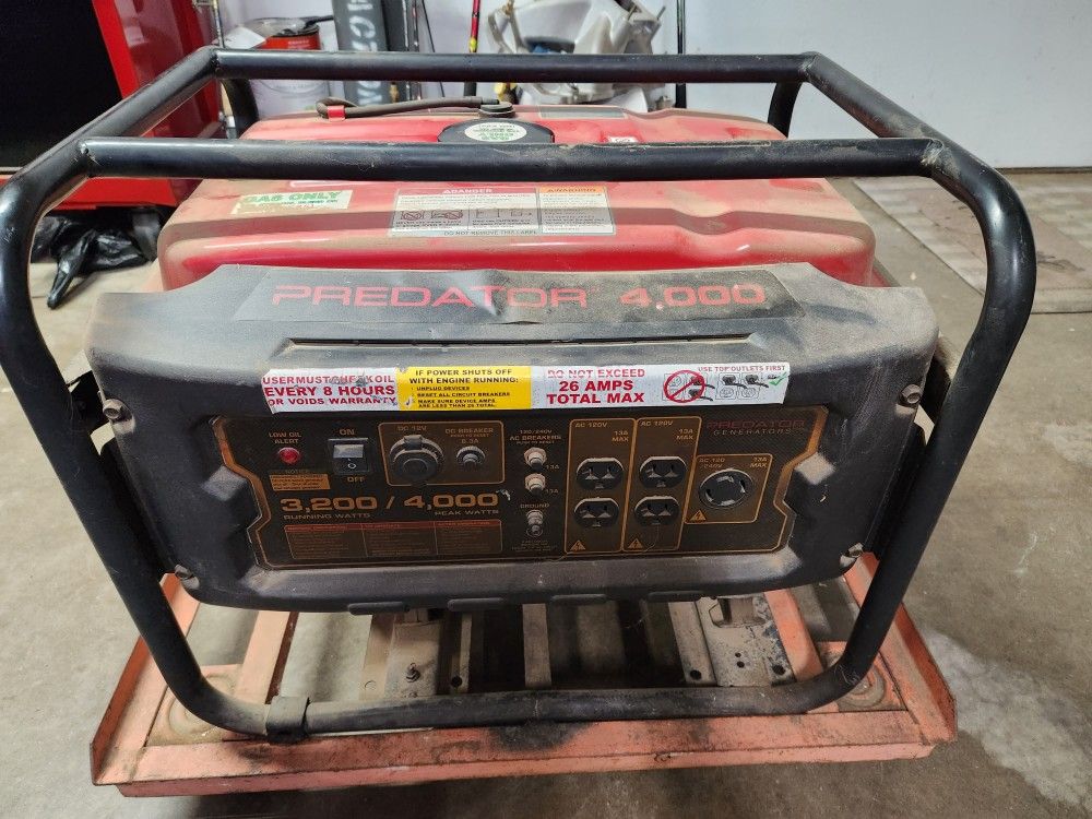 Harbor Freight Predator Generator