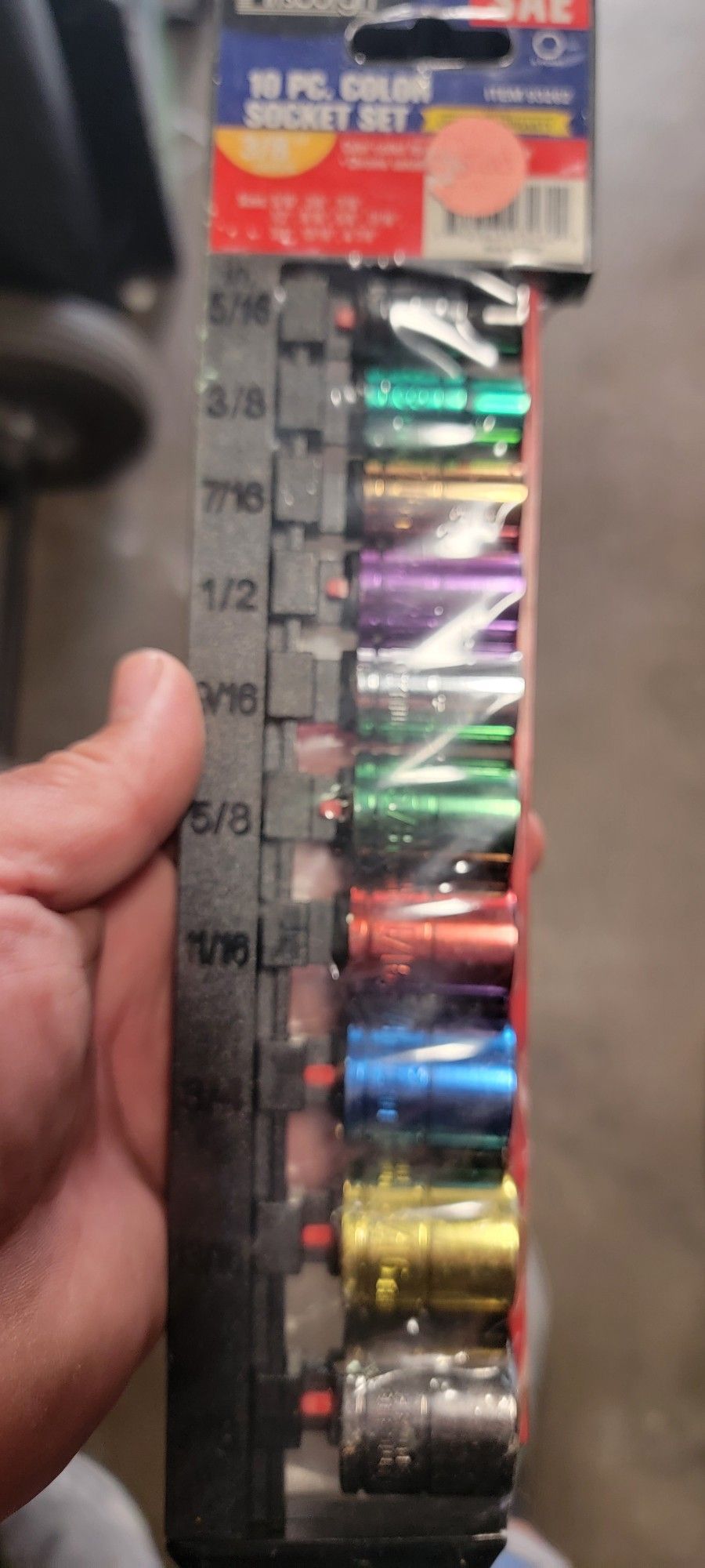 10pc Socket Set SAE