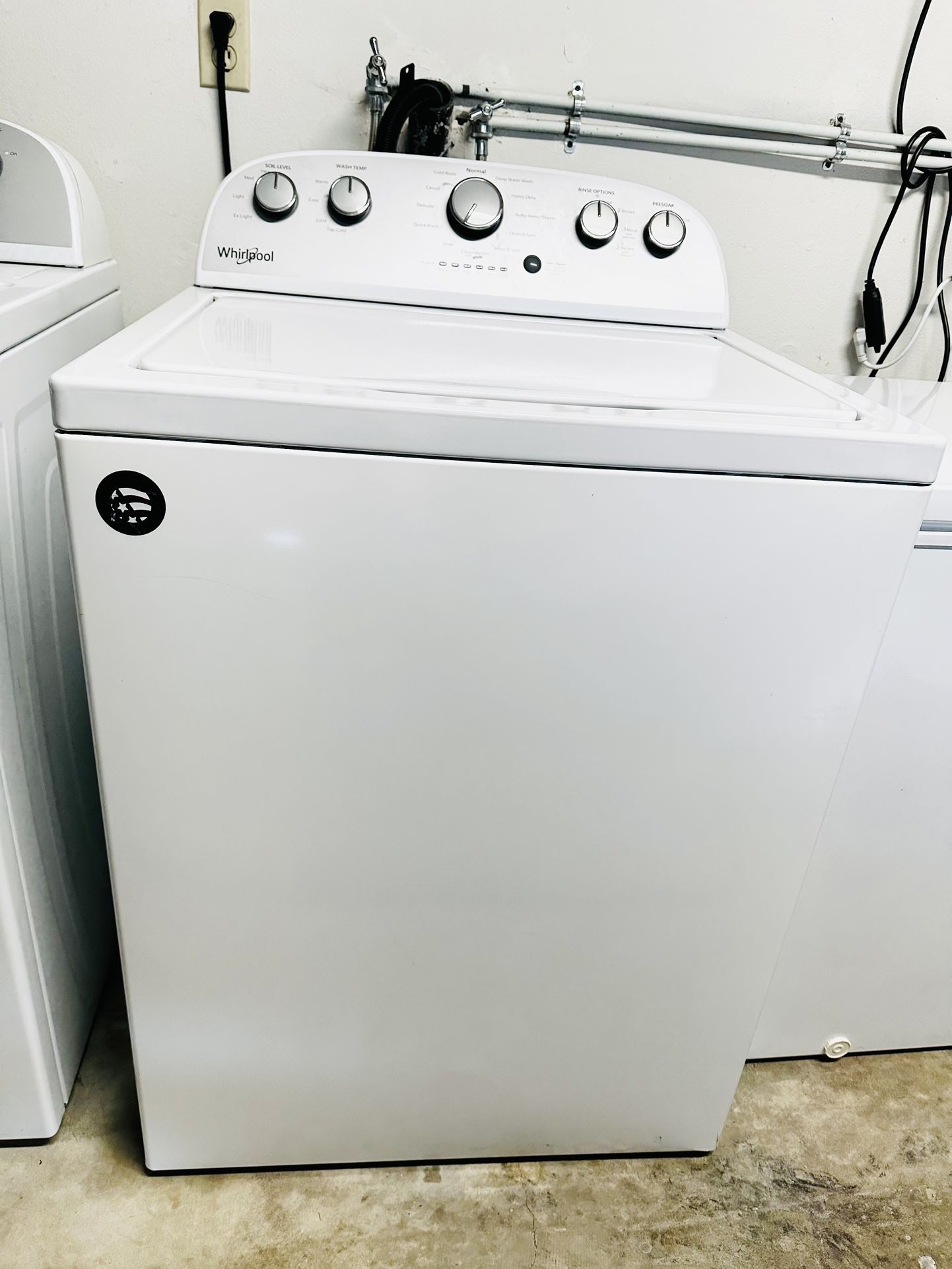 Whirlpool Washer (NEW PARTS)