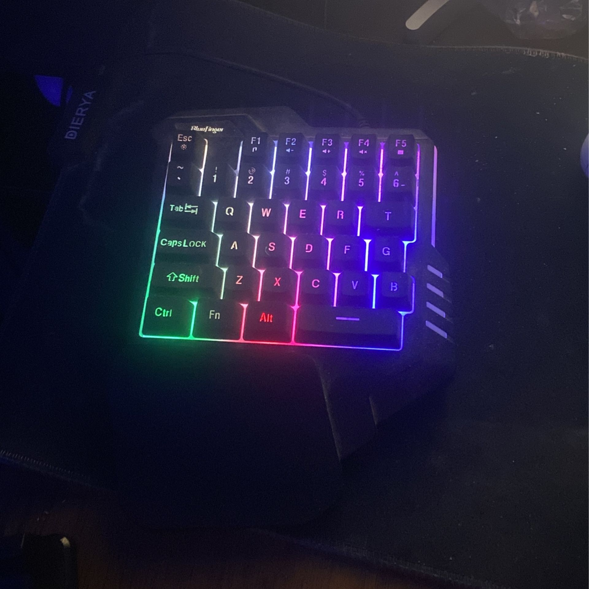 Light Up Half Keyboard 