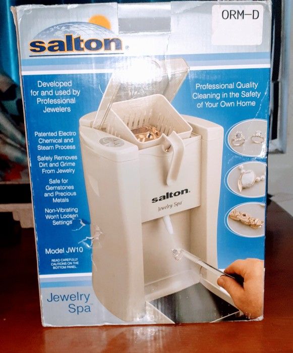 Salton Jewelry Spa Cleaner Model JW10 Preowned