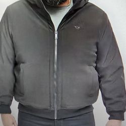 Dockers Mens Big and Tall Sherpa Lined Hooded Midweight Softshell Jacket Coat Size L  tall Color Black New