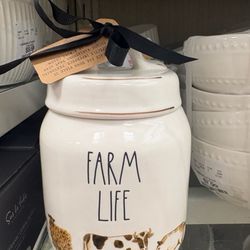 Rae Dunn Farm life Baby Canister 