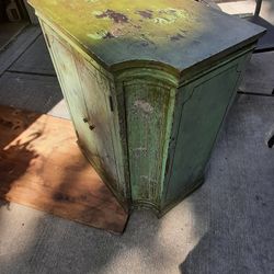 Antique Free Standing Pantry  Cabinet