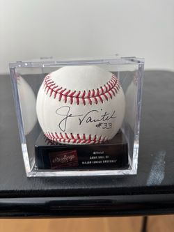 Jason Varitek signed baseball