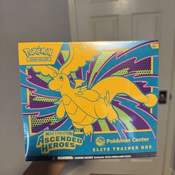 Ascended Heroes Elite Trainer Box Pokemon Center