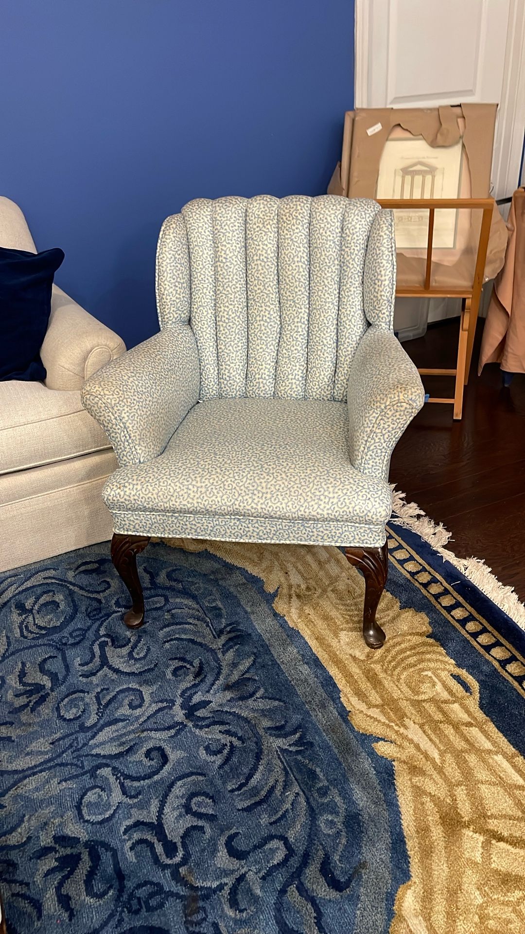 Custom High Back Chair