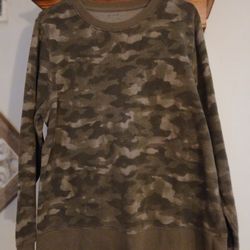 Womens Like New Camp Tek Gear Crewneck