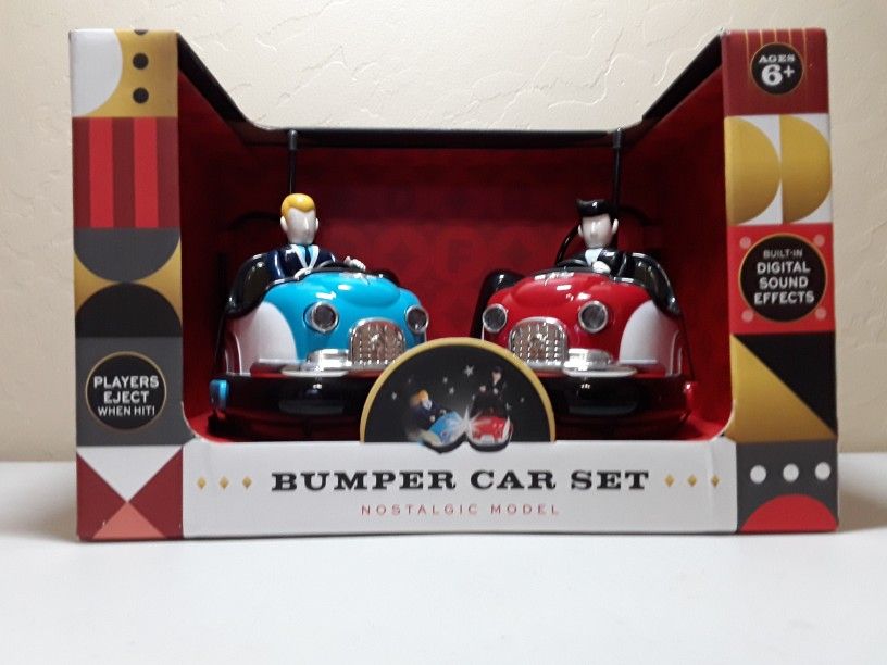 FAO Schwarz Retro RC Speed Bumper Car Set