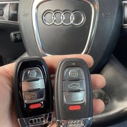 Audi new key fob Audi key fob