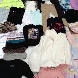 Clothes For Girl mix Size 14/16 43 Items Good Condition Asking $65 