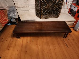 Extended  bench