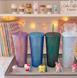 Starbucks Studded Tumbler Cups Set of 4