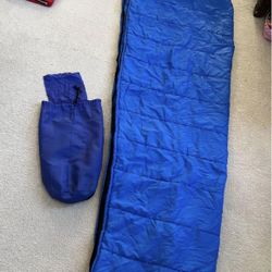 32”x 82” Snag Free Zipper Sleeping Bag - Very Clean