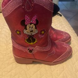 Minnie Mouse Cowgirl 🤠 Boots 👢 