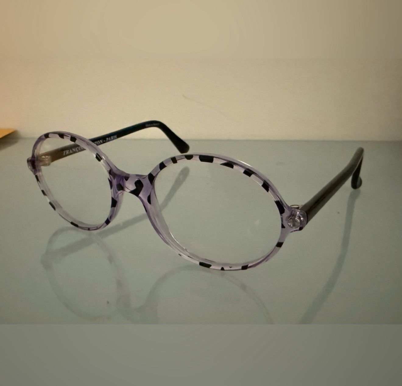 Francois Pinton Paris K531 Noir Eyeglasses made in France