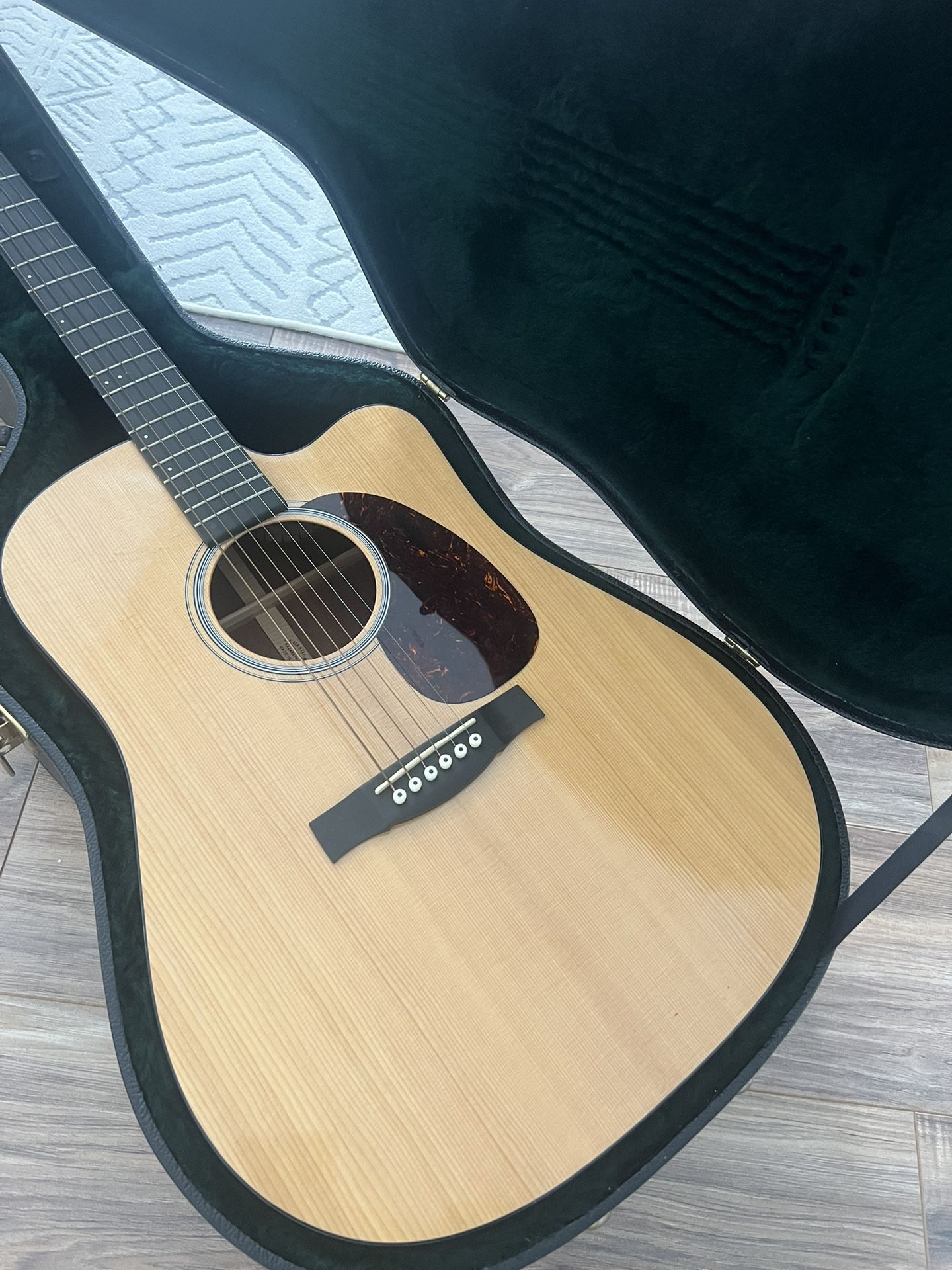 Martin DCPA4 Natural Acoustic Electric Guitar