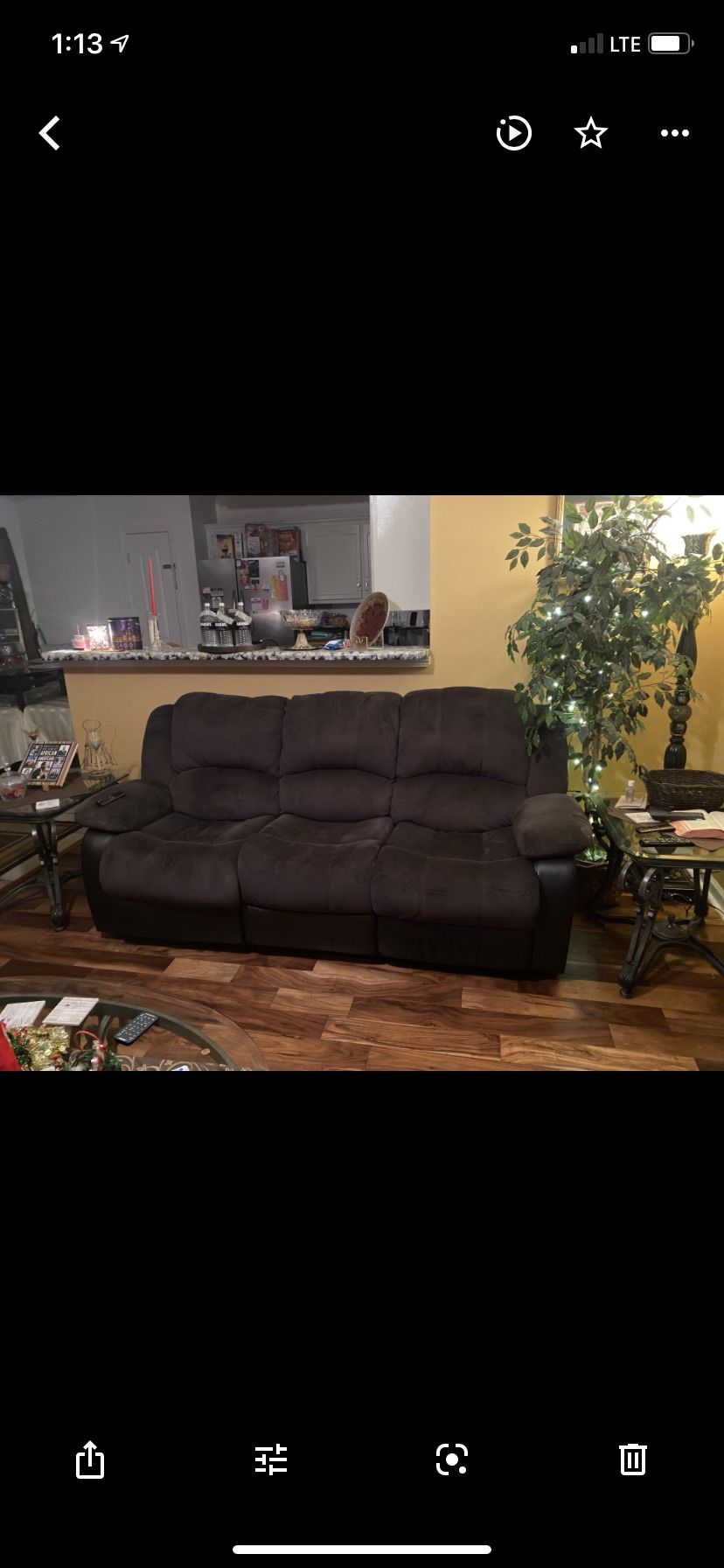 Basically like new Been in my house for like a month getting new furniture so I’m selling my couch for 350