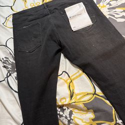 Purple jeans size 34