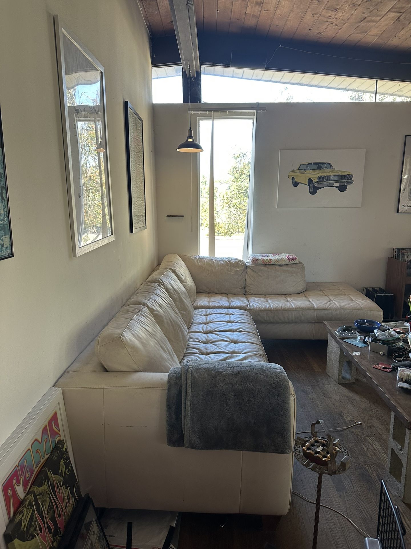 Leather Couch And Chair