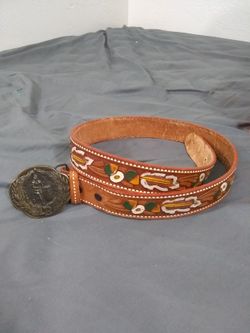 BRASS BELT BUCKLE
