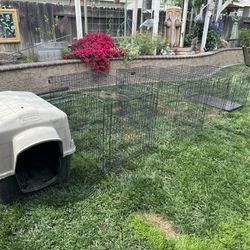 Dog House With Crates All For $80