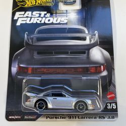 Hot Wheels Porsche 911 Carrera RS 3.8 Fast And Furious
