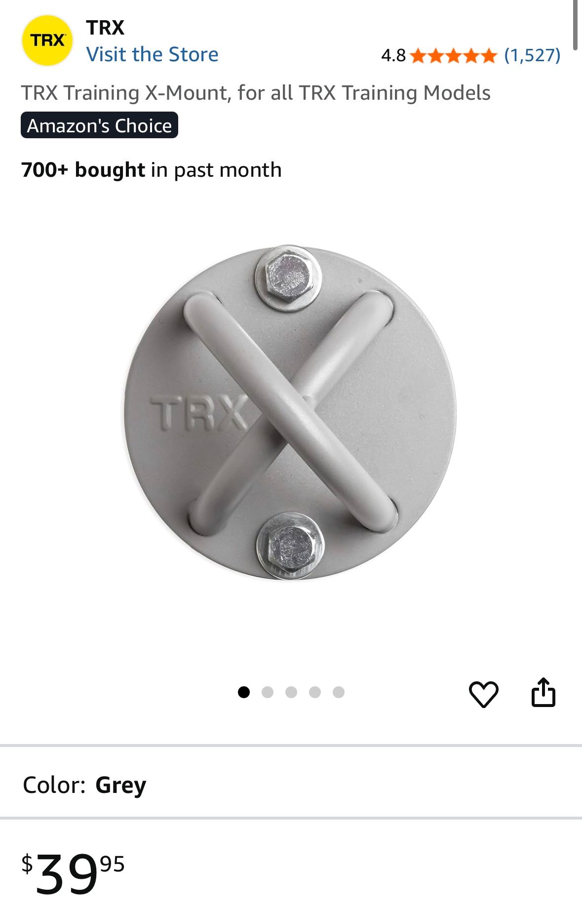 TRX Training X-Mount, for all TRX Training Models