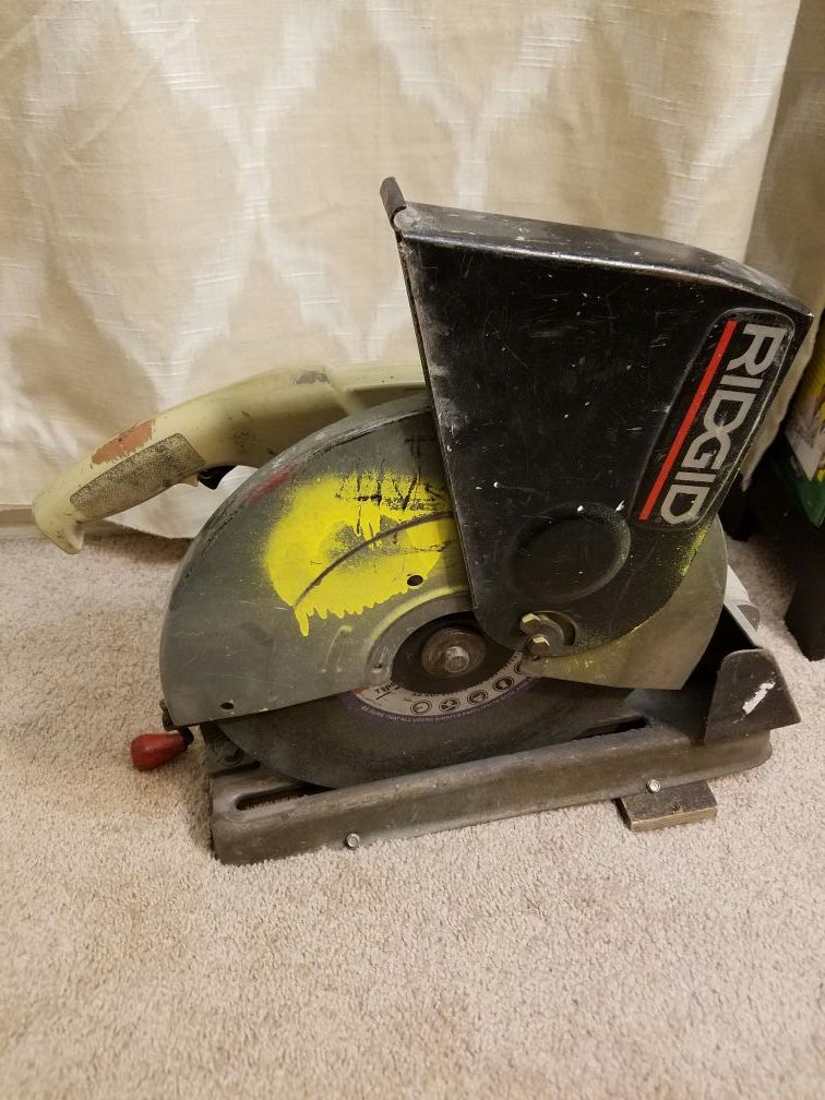 Metal cutter chop saw