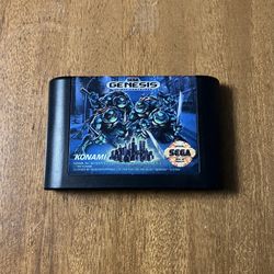 TMNT The Hyperstone Heist for Sega Genesis video game console system cartridge Teenage Mutant Ninja Turtles