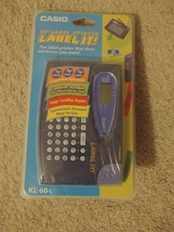 CASIO - KL-60L Label Printer