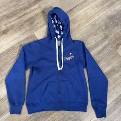 DODGERS  Full Zip Sweatshirt