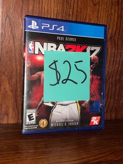 PlayStation 4 & 5 Video Game NBA 2K17 Basketball PS5 PS4