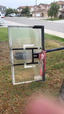 Free basketball hoop