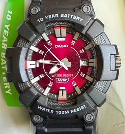 Casio 10 Year Battery Analog Watch