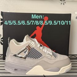 Special!! Jordan 4 Retro Unisex Shoes, New