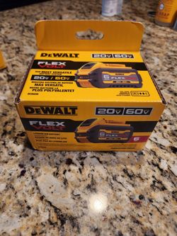 New Dewalt 20v/60v 6ah