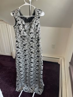 Black & Silver Gown