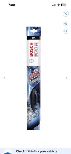2 BOSCH 17A ICON Premium Beam Wiper Blade