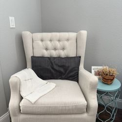 Chair And Side Table