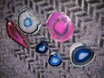 Agate slices