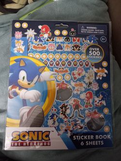 Sonic the Hedgehog sticker book