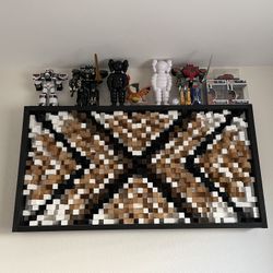 Music Studio Acoustic Diffuser Sound Panel Wood Art 