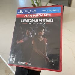 PS4 PlayStation Game - Uncharted The Lost Legacy