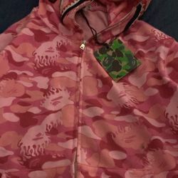 bape hoodie size M