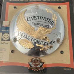 Harley Davidson Derby Cover L To R
