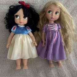 Disney Animators Doll Set Of 2