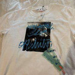 Men’s Off White Rocks Type T Shirt