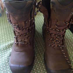 New Pair Of Wolverine Steel Toes Boot  Wore Them 4 Hours 